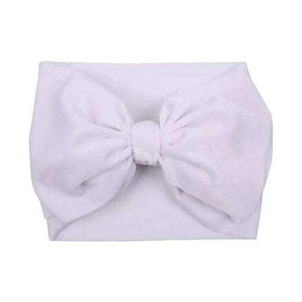 Vibrant Sunshine Sparkle Hair Bow & Headband Set: Customizable DIY Accessories for Stylish Kids - Choose from 13 Colors