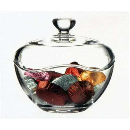 Elegant Multi-Use Serving Bowl with Lid for Snacks and Sugar