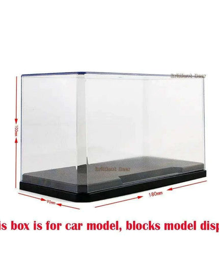 Premium Acrylic Display Case for Model Cars and Building Block Collections