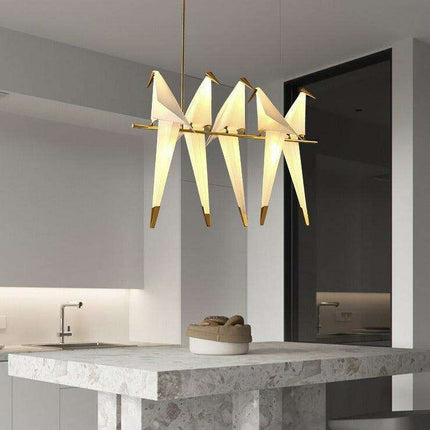 Nature-Inspired Nordic Bird Ceiling Lamp with Elegant Design