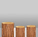 Customizable Wood Bark Elastic Fabric Cylinder Covers for Stunning Dessert Table Decor
