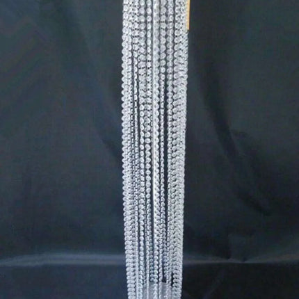 Luxurious Acrylic Crystal Centerpiece Collection - 6 Pieces, 110CM Diameter