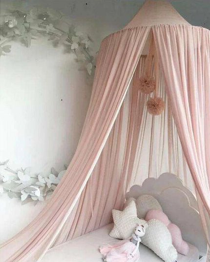 Enchanted Princess Mosquito Net Hanging Balls for Baby Crib - Nordic Nursery Decor