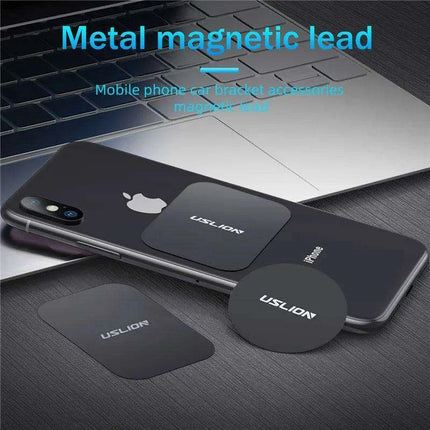 Magnetic iPhone Mount with Metal Plate - Versatile Hands-Free Holder for All Models