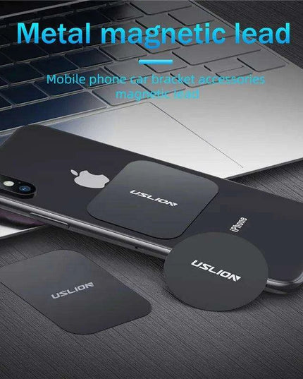 Magnetic iPhone Mount with Metal Plate - Versatile Hands-Free Holder for All Models