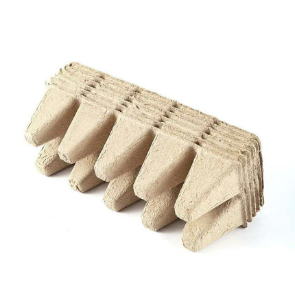 Eco-Friendly Biodegradable Seedling Starter Kit with 5 Paper Pulp Trays