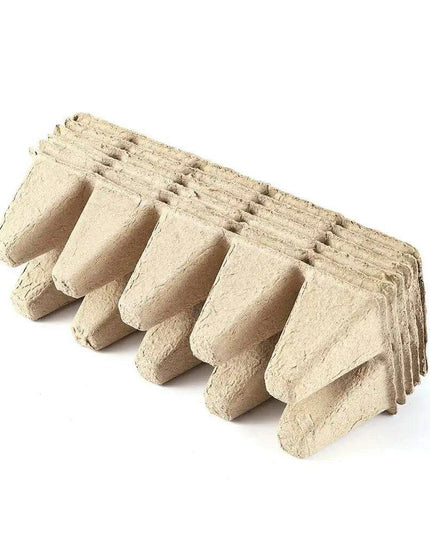 Eco-Friendly Biodegradable Seedling Starter Kit with 5 Paper Pulp Trays
