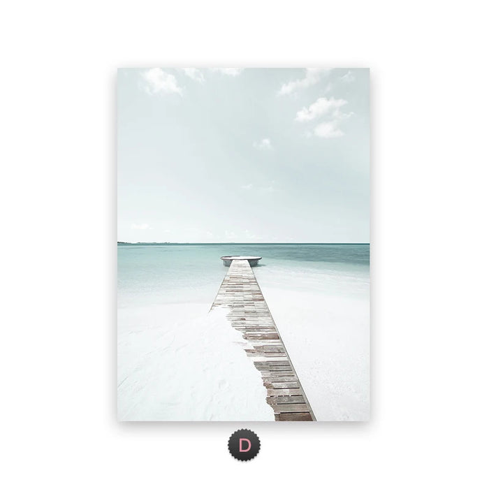 Coastal Elegance Art Collection - Vintage and Contemporary Seaside Wall Prints