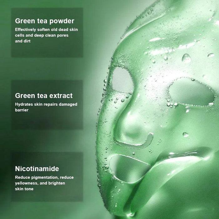 Glow-Enhancing Eggplant & Green Tea Face Mask Stick