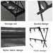 Compact Folding Aluminum Camping Cooking Rack and Organizer for Outdoor Fun