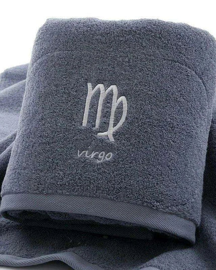 Celestial Zodiac Luxury Quick-Dry Cotton Towel Collection