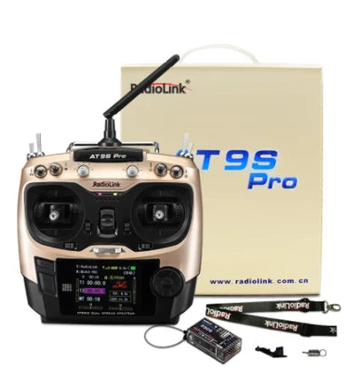 Radiolink AT9S Pro 2.4G 12CH Transmitter & R9DS Receiver for RC Models