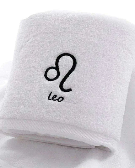 Celestial Zodiac Luxury Quick-Dry Cotton Towel Collection