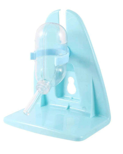 Colorful Hanging Water Dispenser for Small Pets - Leak-Proof Cage Accessory