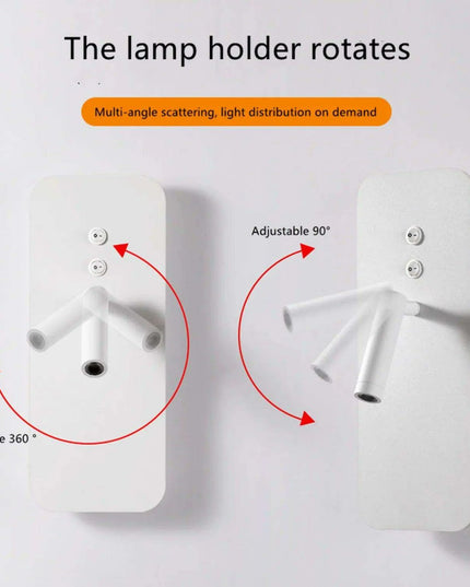 Stylish Adjustable Rotating Wall Lamp for Modern Interiors