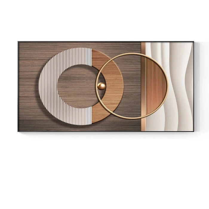Luxury Abstract Geometric Canvas Art Prints: Elevate Your Home Decor
