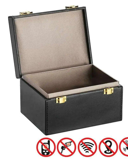 Stylish RFID Shielding Car Key Signal Blocker Storage Box