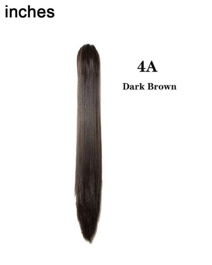 Effortless Glamour Long Wavy Clip-In Ponytail Extension for Instant Transformation