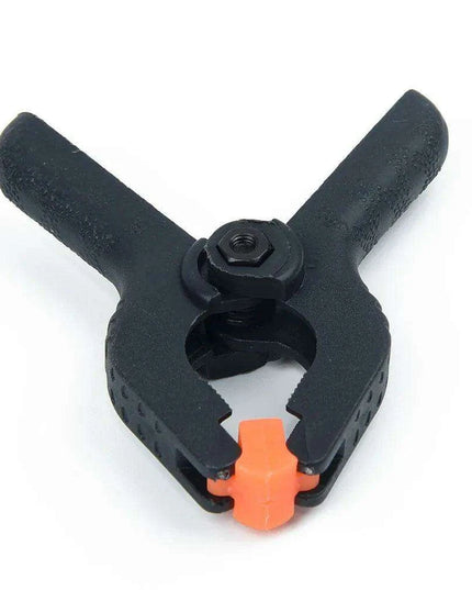 Durable 6-Piece Plastic Spring Clamp Set for Woodworking and DIY Tasks