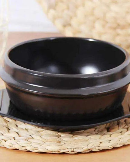 16-Piece Dolsot Stone Bowl Set for Authentic Korean Dining - Perfect for Bibimbap, Ramen, and Soups