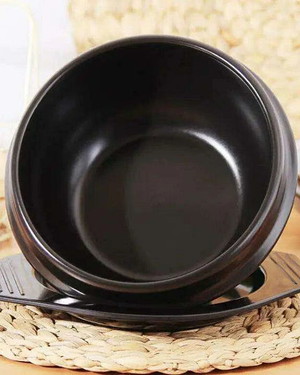 16-Piece Dolsot Stone Bowl Set for Authentic Korean Dining - Perfect for Bibimbap, Ramen, and Soups