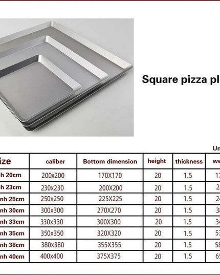 Aluminum Alloy Pizza Baking Pan - The Ultimate Kitchen Essential for Pizza Lovers