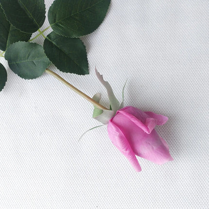 Real Touch Artificial Rose Flowers | Set of 7, 12 Colours