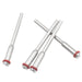 Silver Pneumatic Lift Supports for Overhead Cabinets - Pack of 2