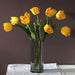 Luxurious Botanica Parrot Tulip Silk Floral Arrangement - Sophisticated Artificial Flower Bouquet