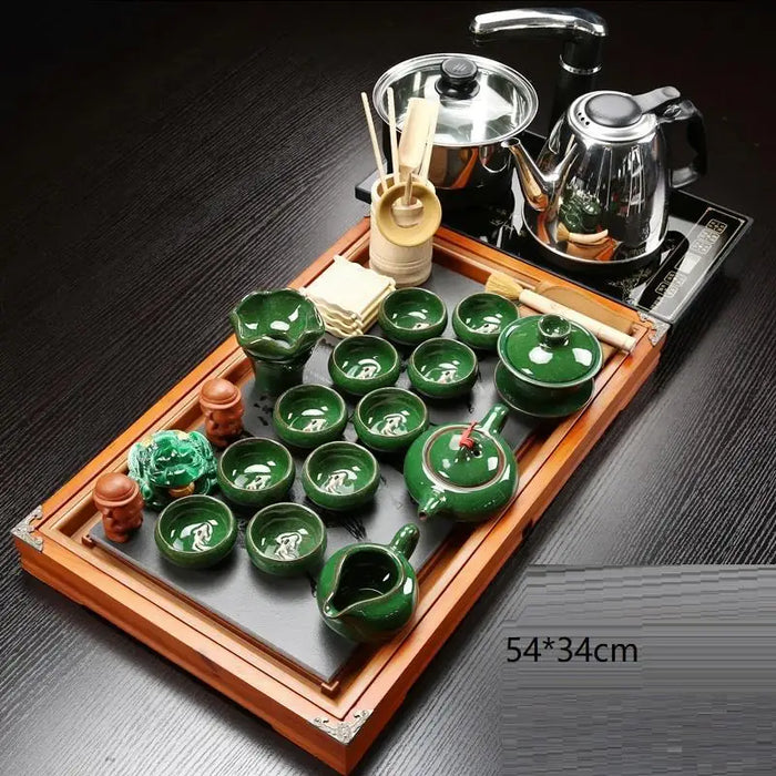Vintage Chinese Teaware Set for Gongfu Tea Ceremonies and Home Elegance