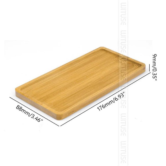 Bamboo Rustic Charm Tray for Versatile Home Decor