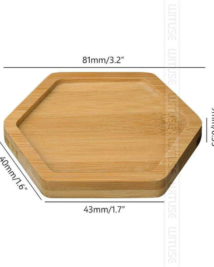 Bamboo Elegance: Rustic Multi-Functional Tray for Home Decor
