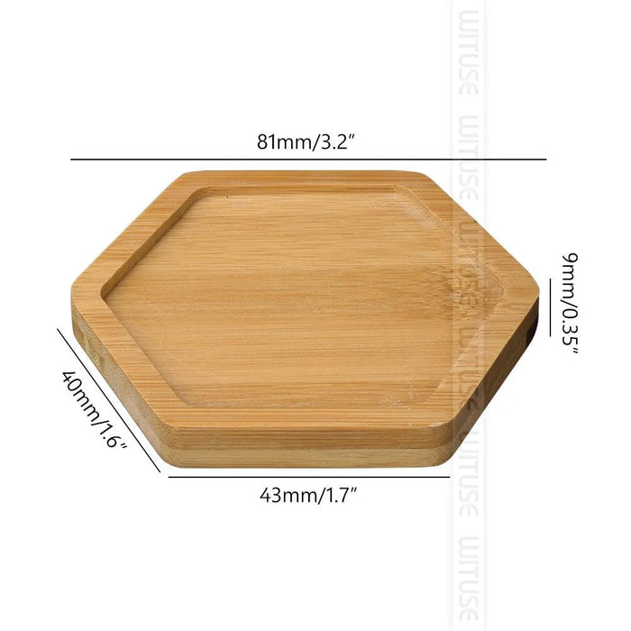Bamboo Elegance: Rustic Multi-Functional Tray for Home Decor