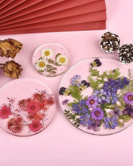 Creative Custom Coaster Silicone Mold Kit for Unique Designs