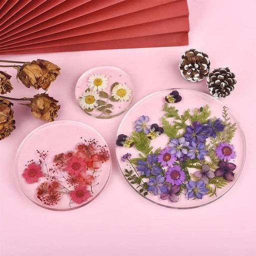 Creative Custom Coaster Silicone Mold Kit for Unique Designs