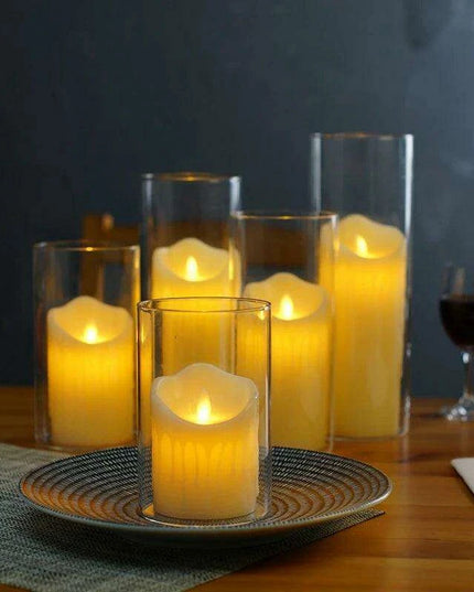 Stylish Transparent Glass Cylinder Vases for Elegant Event Centerpieces