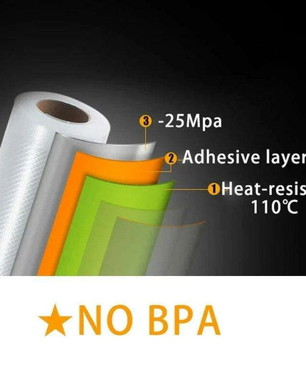 5-Pack Premium Sous Vide Vacuum Sealer Rolls - Customizable Lengths for All Sealers