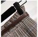 Timeless High-Waisted Plaid Maxi Skirt - Essential for Autumn-Winter