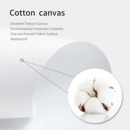 Elegant White Abstract Canvas Art for Modern Home Decor - Trendy Wall Accent