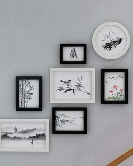 Elegant 15-Piece Modern Wall Frame Set for Stylish Home Decor