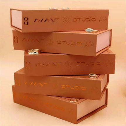 Customizable Magnetic Jewelry Packaging Boxes - 500 Piece Premium Set