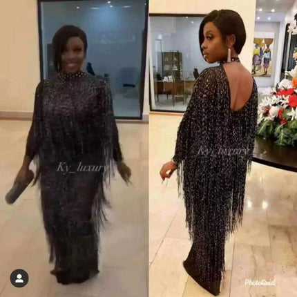 Glamorous Fringe Jazz Dance Ensemble - Perfect for Nightlife Performances