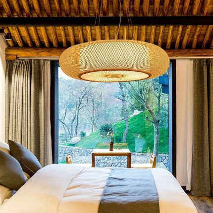 Bamboo Elegance: Artisanal Pendant Lights Inspired by Asian Heritage