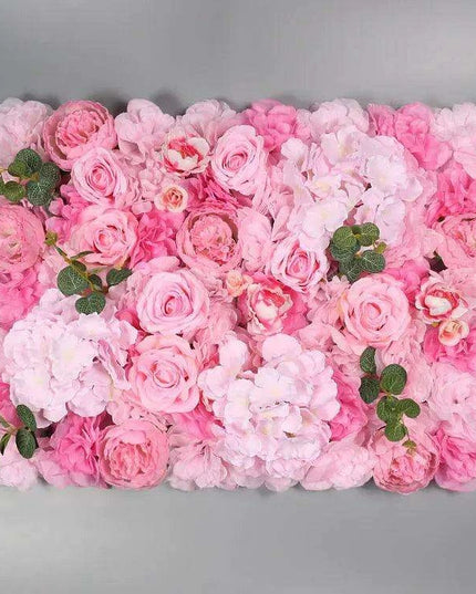 Elegant Floral Wall Art Handmade with Cotton, Silk, and Artificial Blooms