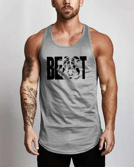 Men's Summer Slim Fit Fitness Tank Top