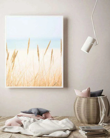 Tranquil Coastal Retreat Canvas Art Collection for Calming Home and Office Environments
