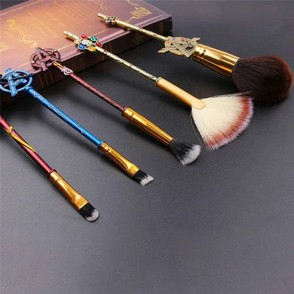 Heroic Beauty: Marvel-Themed Eye Makeup Brush Set