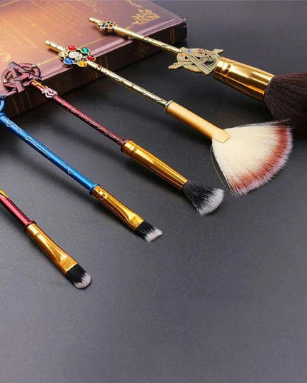 Heroic Beauty: Marvel-Themed Eye Makeup Brush Set