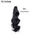 Effortless Glamour Long Wavy Clip-In Ponytail Extension for Instant Transformation