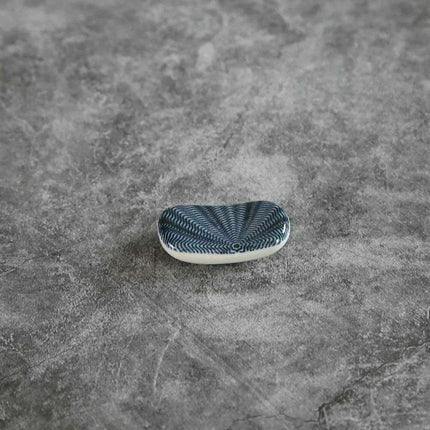 Elegant Square Ceramic Chopstick Holder - 1pc for Stylish Dining Experience